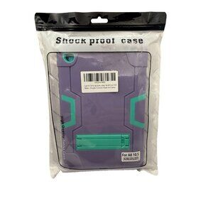 Samsung Galaxy Tablet‎ Case For A8 10.5 Purple with Green Trim NEW